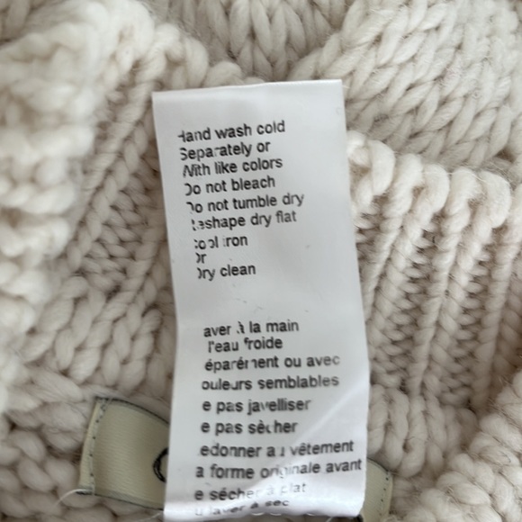 Cocogio Wool Acrylic Blend Cozy Chunky Sweater Made in Italy size M - Picture 8 of 9